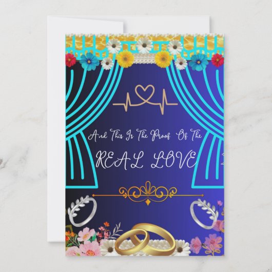 Niedliche Einladung (Rückseite)