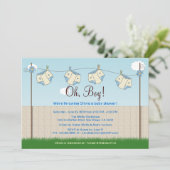 Niedliche Einladung (Stehend Vorderseite)