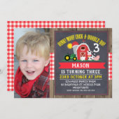 Niedliche Einladung (Vorne/Hinten)