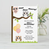 Niedliche Einladung (Stehend Vorderseite)