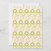 Niedliche Einladung (Rückseite)