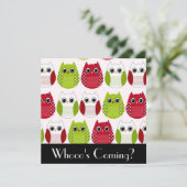 Niedliche Einladung (Stehend Vorderseite)