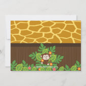 Niedliche Einladung (Rückseite)