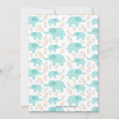 Niedliche Einladung (Rückseite)