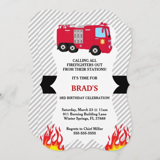 Niedliche Einladung (Vorne/Hinten)