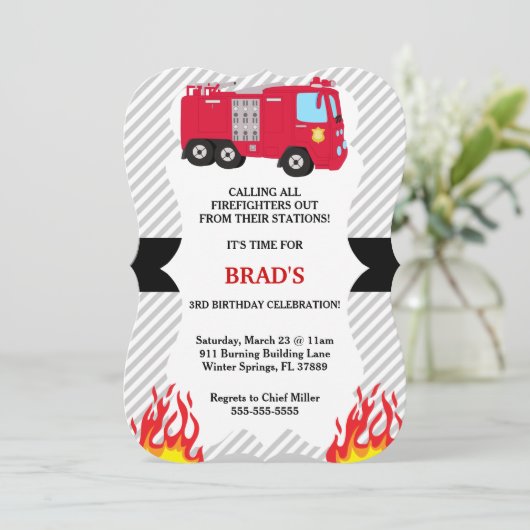 Niedliche Einladung (Stehend Vorderseite)