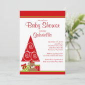 Niedliche Einladung (Stehend Vorderseite)