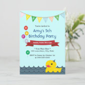 Niedliche Einladung (Stehend Vorderseite)