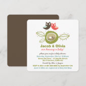 Niedliche Einladung (Vorne/Hinten)