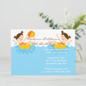 NIEDLICHE EINLADUNG (Stehend Vorderseite)