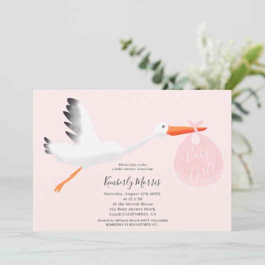 Niedliche Einladung (Stehend Vorderseite)