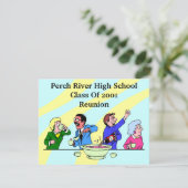 Niedliche Einladung (Stehend Vorderseite)