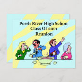 Niedliche Einladung (Vorne/Hinten)