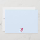 Niedliche Einladung (Rückseite)