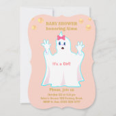 Niedliche Einladung der Babydusche (Vorderseite)