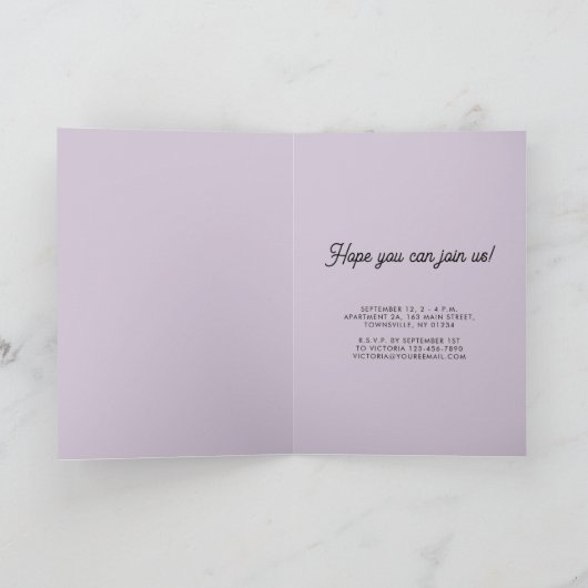 Niedliche Einladung der Babydusche von Riesenpanda (Innenseite)