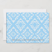 Niedliche Einladung für kundenspezifische Abschlus (Rückseite)