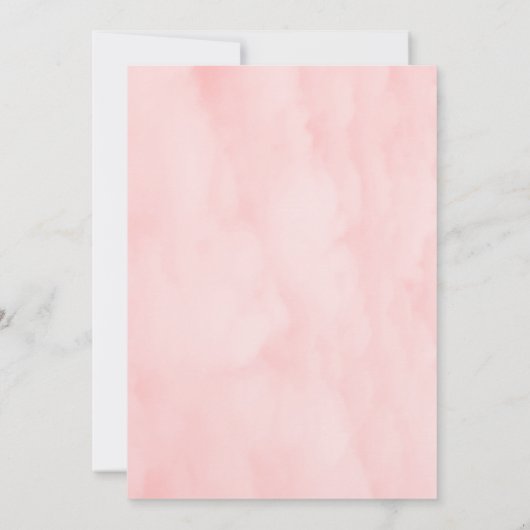 Niedliche Einladung zum Geburtstag (Rückseite)