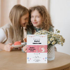 Niedliche Einladung zur Geburtstagsparty