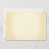 niedliche Einladung zur Hochzeit von zwei Vögeln (Rückseite)