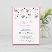 Niedliche Einladung zur Kinderdusche (Stehend Vorderseite)