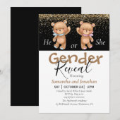 niedliche Einladungen (Vorne/Hinten)