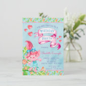 Niedliche Einladungen der Trollhalle (Stehend Vorderseite)