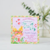 Niedliche Einladungen der Trollhalle (Stehend Vorderseite)