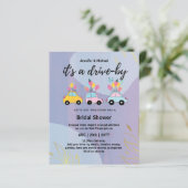 Niedliche Einladungen für die Brautdusche im Rahme (Stehend Vorderseite)