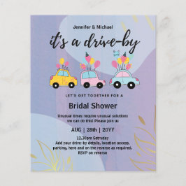 Niedliche Einladungen für die Brautdusche im Rahme