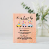 Niedliche Einladungen für die Brautdusche im Rahme (Stehend Vorderseite)