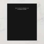 Niedliche Einladungen für Hochzeiten (Rückseite)