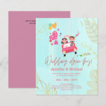 Niedliche Einladungen für Hochzeiten