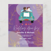 Niedliche Einladungen für Hochzeiten (Vorderseite)