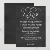 Niedliche Einladungen für Hochzeitsfeiern (Vorne/Hinten)