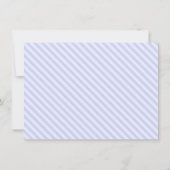 Niedliche Einladungen für Nautical Bridal (Rückseite)