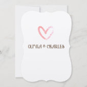 Niedliche Einladungskarte für das Baby Einladung (Rückseite)