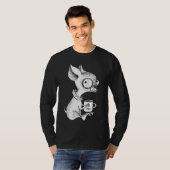Niedliche Einzigartige Chihuahua & Coffee Art Hund T-Shirt (Vorne ganz)