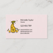 Niedliche Einzigartige Hausreinigung Häusekeeping  Visitenkarte (Rückseite)