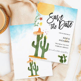 Niedliche einzigartige moderne Destination Mexiko  Einladung