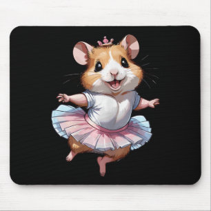 Niedliche Einzigartige und moderne Hamsterballett  Mousepad