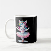 Niedliche Einzigartigkeit und Moderne Einhornballe Kaffeetasse (Links)