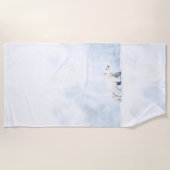 Niedliche Eisbären Strandtuch (Vorderseite)