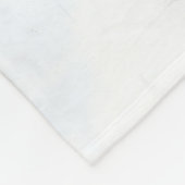 Niedliche Eisbärenfamilie Fleecedecke (Ecke)