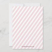 Niedliche Eiscreme Geburtstagsparty Einladung (Rückseite)