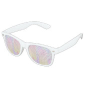 Niedliche Eiscreme Pastel Summer Ombré Partybrille (Schrägansicht)