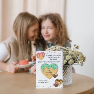 Niedliche Eiscreme Soziale Party Einladung