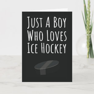 Niedliche Eishockey-Karten für Jungs Kinder Sports Karte