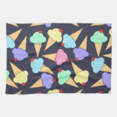 Niedliche Eislaufkonen Handtuch (Horizontal)