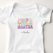 Niedliche Eizelljagd zum ersten Mal Baby Strampler